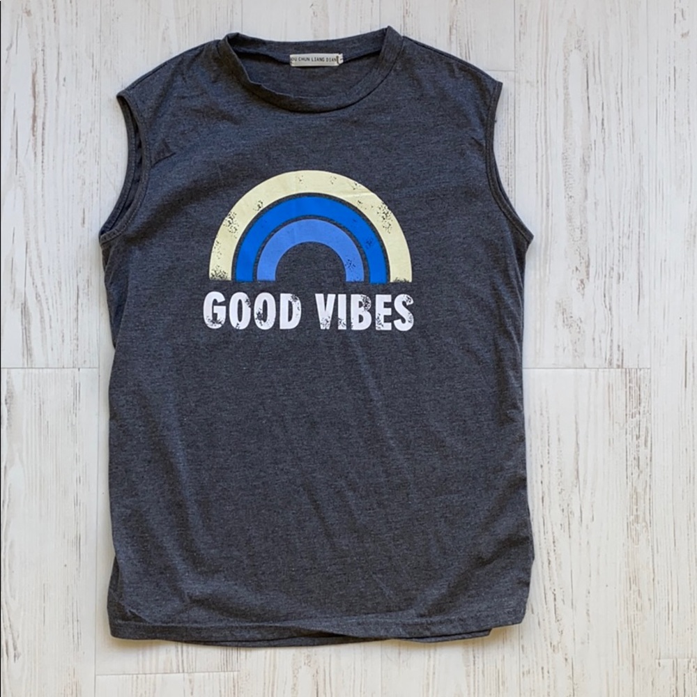 Good vibes tshirt. Size large